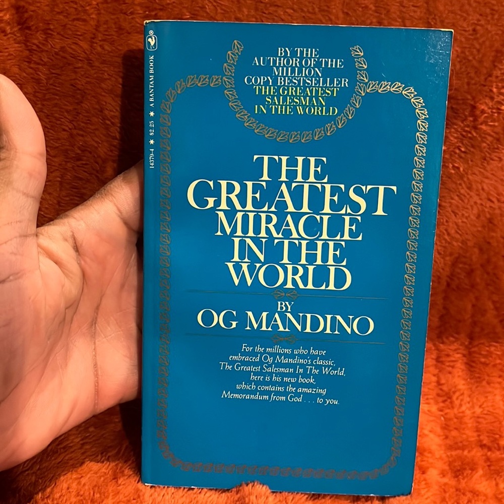 The Greatest miracle in the world ( copyright 1980 )